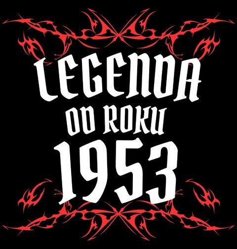 Obrázek produktu Dámské tričko Metalová Legenda od Roku 1953