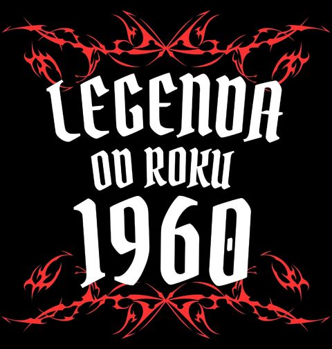 Obrázek produktu Pánská mikina Metalová Legenda od Roku 1960