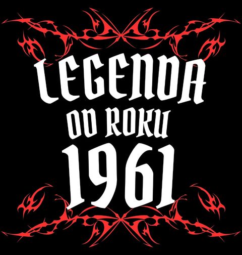 Obrázek produktu Pánská mikina Metalová Legenda od Roku 1961