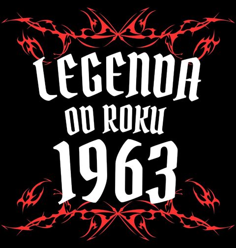 Obrázek produktu Dámské tričko Metalová Legenda od Roku 1963