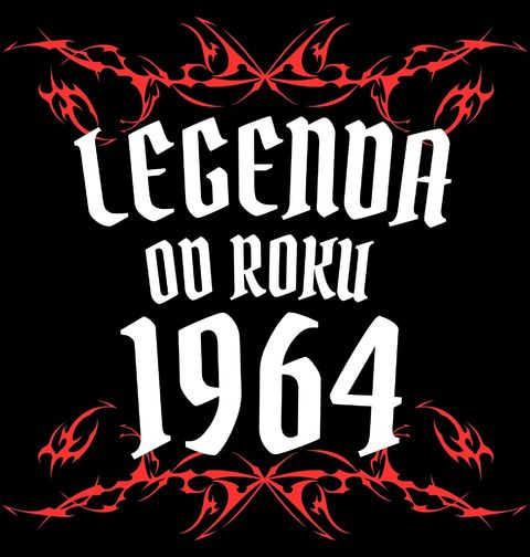 Obrázek produktu Dámské tričko Metalová Legenda od Roku 1964