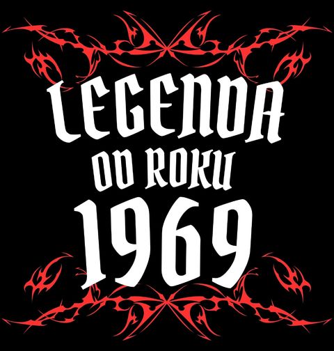 Obrázek produktu Pánská mikina Metalová Legenda od Roku 1969