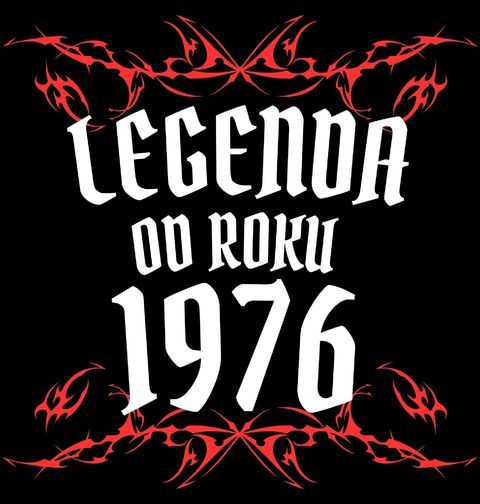 Obrázek produktu Pánská mikina Metalová Legenda od Roku 1976