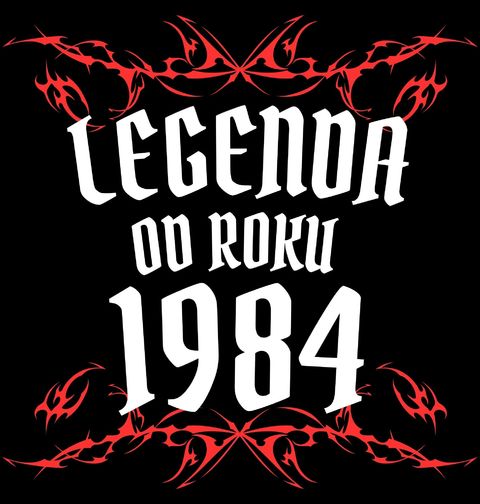 Obrázek produktu Pánské tričko Metalová Legenda od Roku 1984