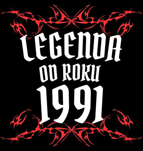 Obrázek produktu Dámské tričko Metalová Legenda od Roku 1991