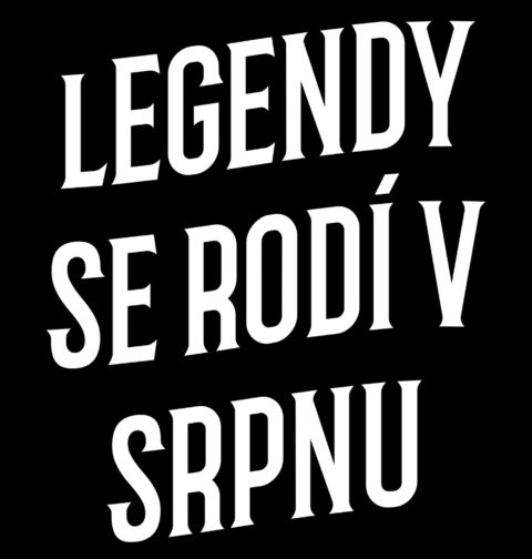 Obrázek produktu Pánská mikina Pravé Legendy se rodí v Srpnu