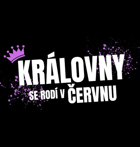 Obrázek produktu Dámské tričko Královny se Rodí v Červnu