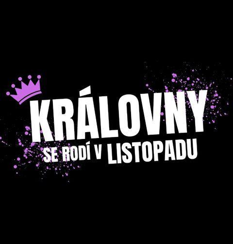 Obrázek produktu Dámské tričko Královny se Rodí v Listopadu