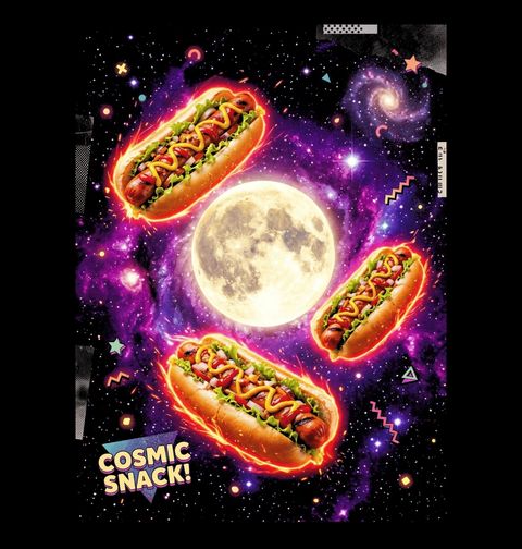 Obrázek produktu Pánská mikina Kosmická Svačinka Cosmic Snack