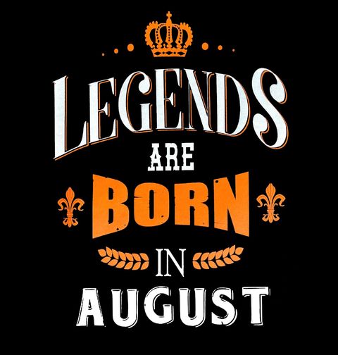 Obrázek produktu Dámské tričko Legendy se rodí v Srpnu! Legends are born in August