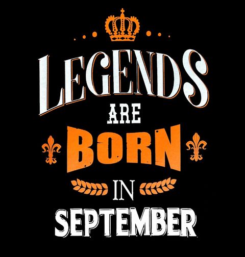 Obrázek produktu Dětské tričko Legendy se rodí v Září! Legends are born in September