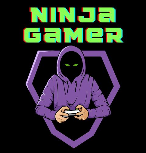 Obrázek produktu Dětské tričko Ninja Hráč Ninja Gamer
