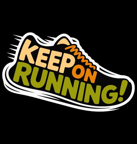 Obrázek produktu Dětské tričko Nepřestávej Běhat! Keep on Running!