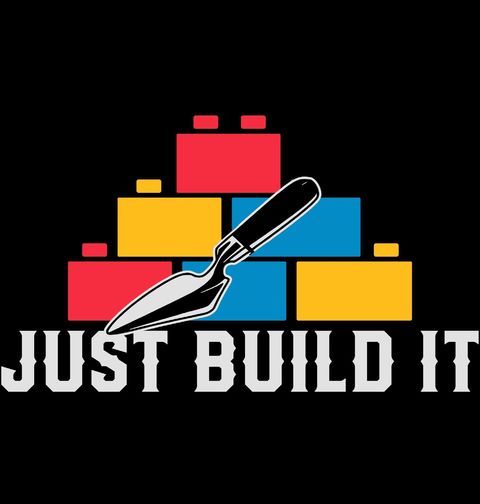 Obrázek produktu Pánské tričko Jen to Postav Just Build it