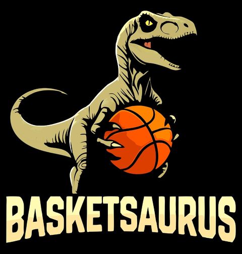 Obrázek produktu Dámské tričko Basketsaurus