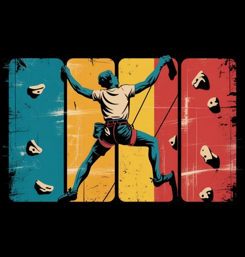 Obrázek produktu Pánské tričko Adrenalin na Stěně Bouldering