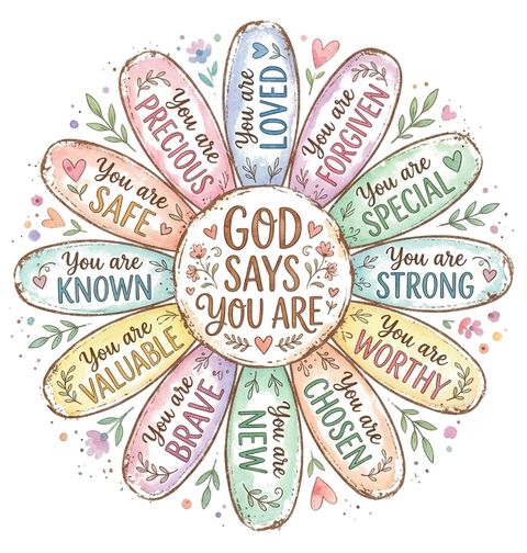 Obrázek produktu Dětské tričko Bůh Říká, že jsi Odvážný God Says You Are Brave