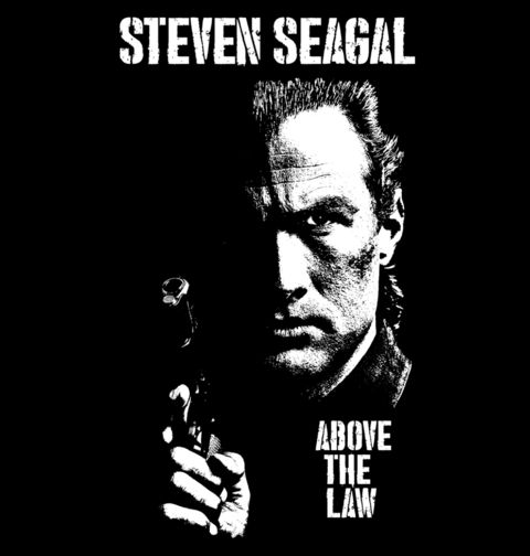 Obrázek produktu Pánské tričko Steven Seagal Víc Než Zákon
