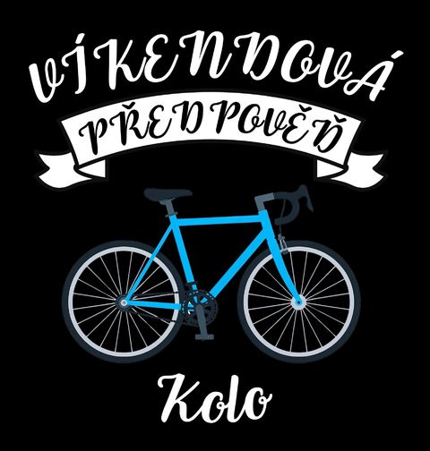 Obrázek produktu Pánská mikina Víkendová předpověď: Kolo