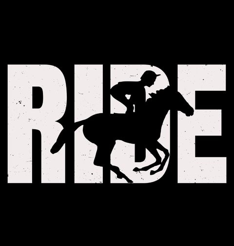 Obrázek produktu Pánské tričko Ride Jízda na Koni
