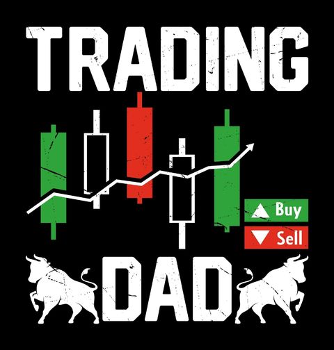 Obrázek produktu Pánské tričko Trading Táta Trading Dad
