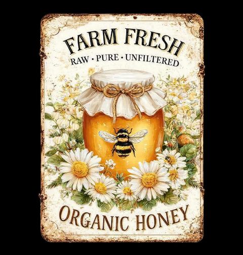Obrázek produktu Dětské tričko Farmářský Med Vintage