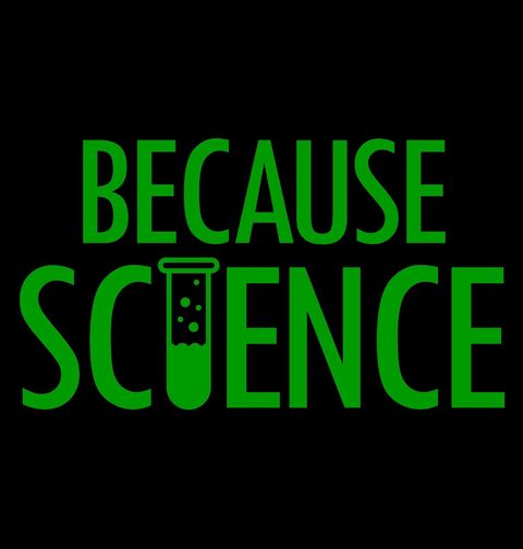 Obrázek produktu Dámské tričko Protože Věda Because Science