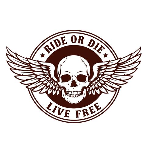 Obrázek produktu Dámské tričko Svobodná Jízda Ride or Die
