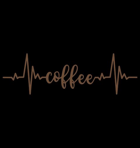 Obrázek produktu Pánská mikina Kardiogram a Káva Coffee