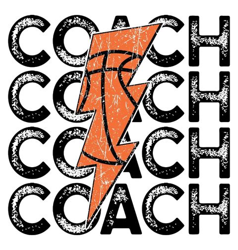 Obrázek produktu Pánské tričko Basketbalový Trenér Coach