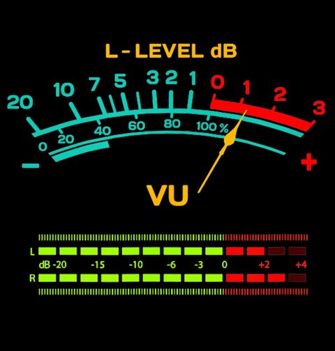 Obrázek produktu Pánská mikina VU Meter Audio Level