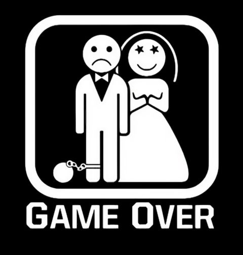 Obrázek produktu Pánské tričko Konec svobody Game Over