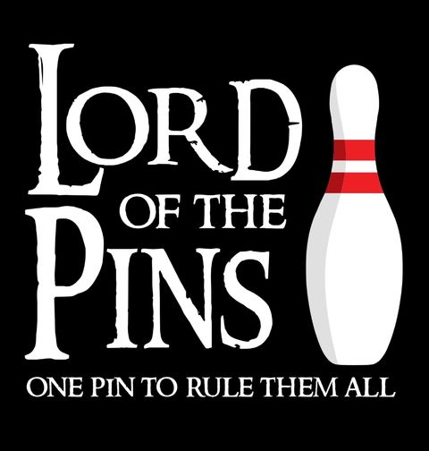 Obrázek produktu Dámské tričko Pán kuželek Lord of the Pins