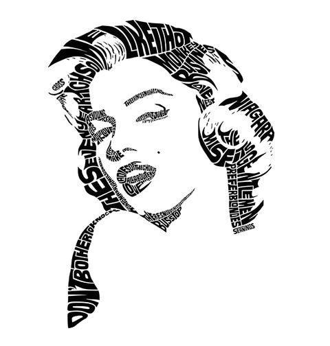 Obrázek produktu Pánské tričko Portrét Marilyn Monroe