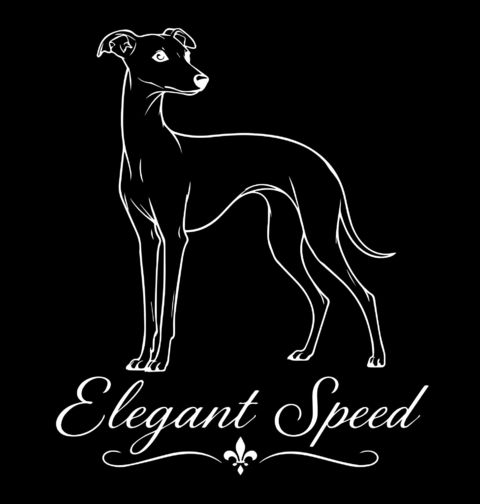 Obrázek produktu Dámské tričko Whippet Elegantní Rychlost Elegant Speed
