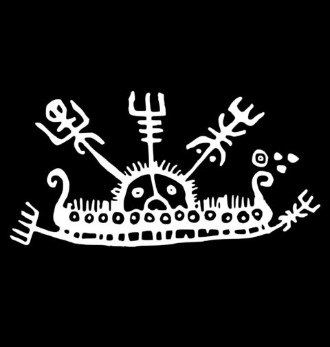 Obrázek produktu Dámské tričko Pravěká Vikingská Loď