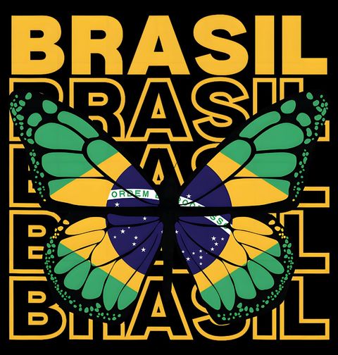 Obrázek produktu Pánské tričko Brazilský Motýl