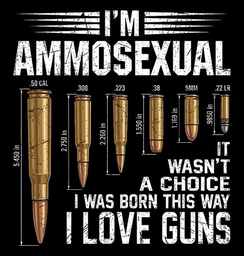 Obrázek produktu Pánské tričko Jsem Ammosexuál I'm Ammosexual