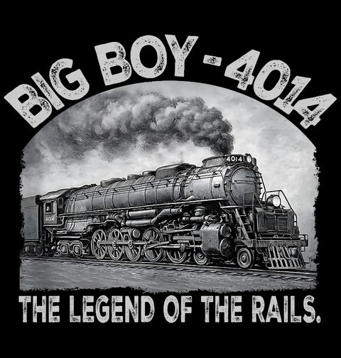 Obrázek produktu Pánské tričko Big Boy 4014 Legenda Železnice