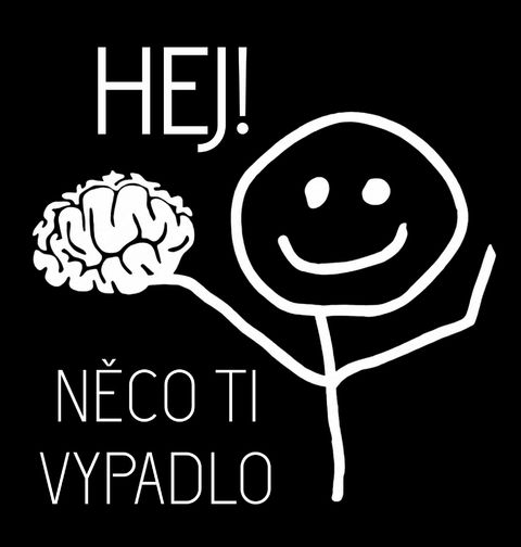Obrázek produktu Pánské tričko Hej Něco Ti Vypadlo