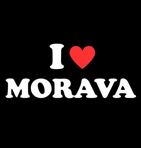 Obrázek produktu Pánské tričko Miluji Moravu I Love Morava