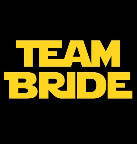 Obrázek produktu Pánské tričko Hvězdný Tým Nevěsty Team Bride Star Wars