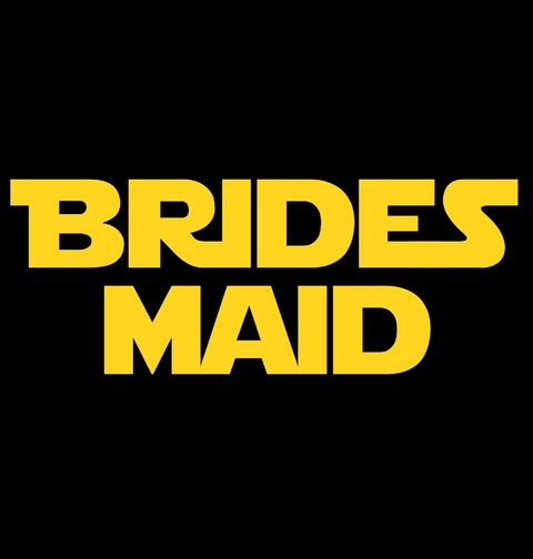 Obrázek produktu Pánské tričko Hvězdná Družička Bridesmaid Star Wars