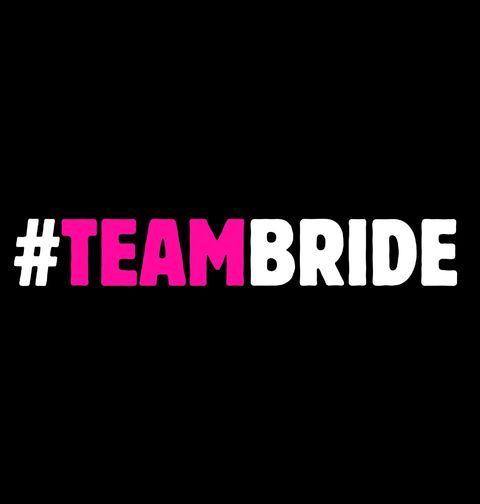 Obrázek produktu Pánské tričko Hashtag Tým Nevěsty Team Bride
