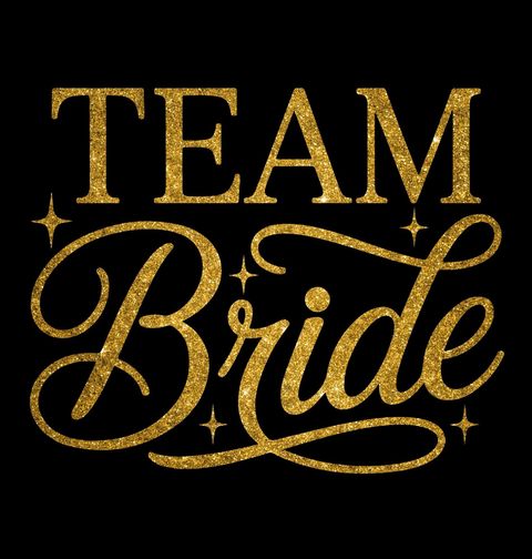 Obrázek produktu Pánské tričko Zlatý Tým Nevěsty Team Bride
