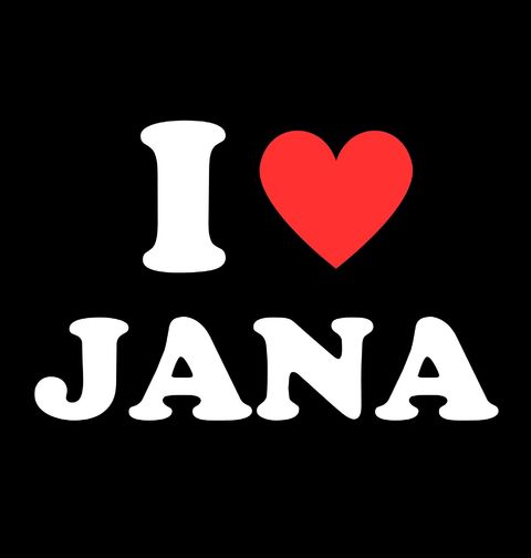 Obrázek produktu Pánské tričko Miluji Janu I Love Jana
