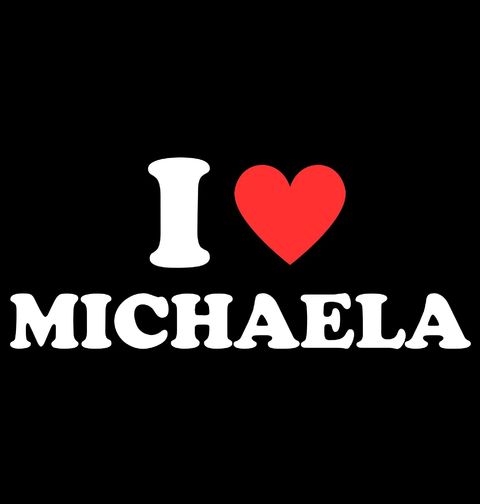Obrázek produktu Pánské tričko Miluji Michaelu I Love Michaela