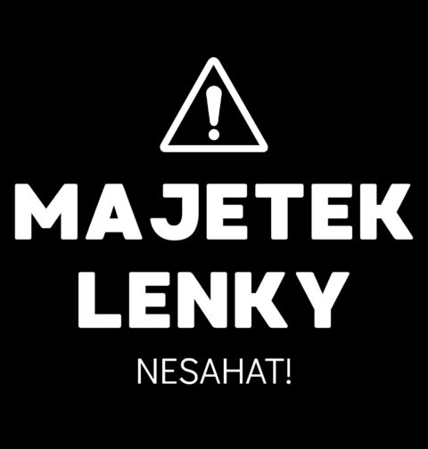Obrázek produktu Pánské tričko Majetek Lenky Nesahat