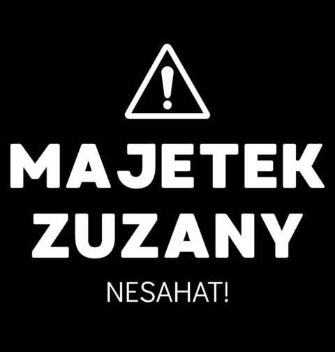 Obrázek produktu Pánské tričko Majetek Zuzany Nesahat