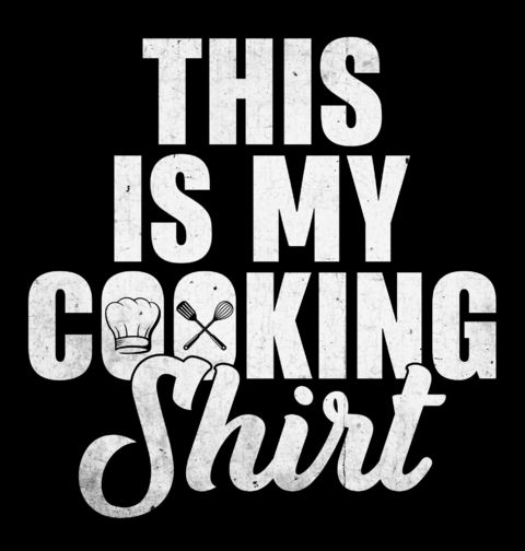 Obrázek produktu Pánské tričko Tohle je moje tričko na vaření This is My Cooking Shirt